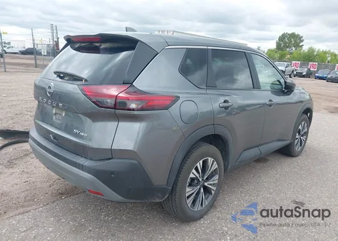 2023 Nissan Rogue Sv Intelligent Awd from USA, damaged, VIN 5N1BT3BB7PC909342